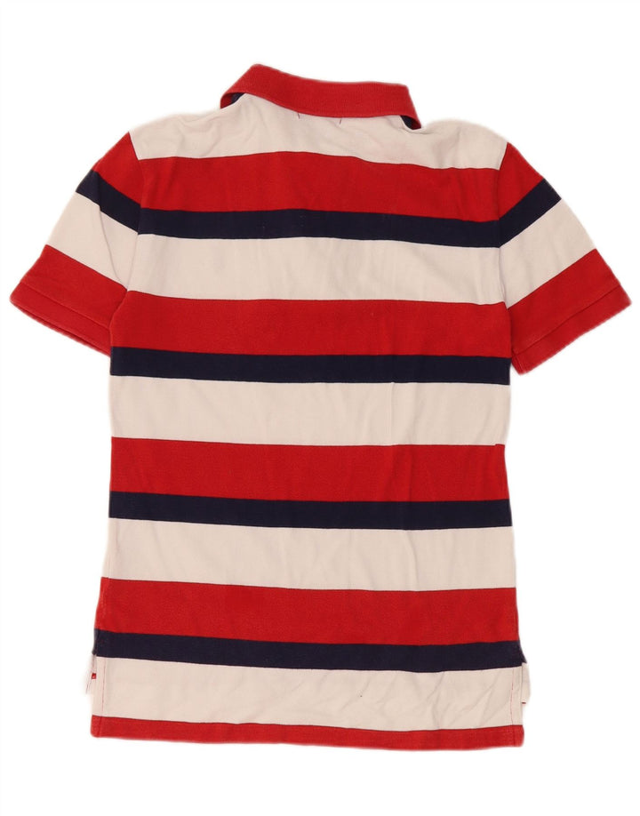 POLO RALPH LAUREN Tricou polo baieti 10-11 ani mediu multicolor cu dungi