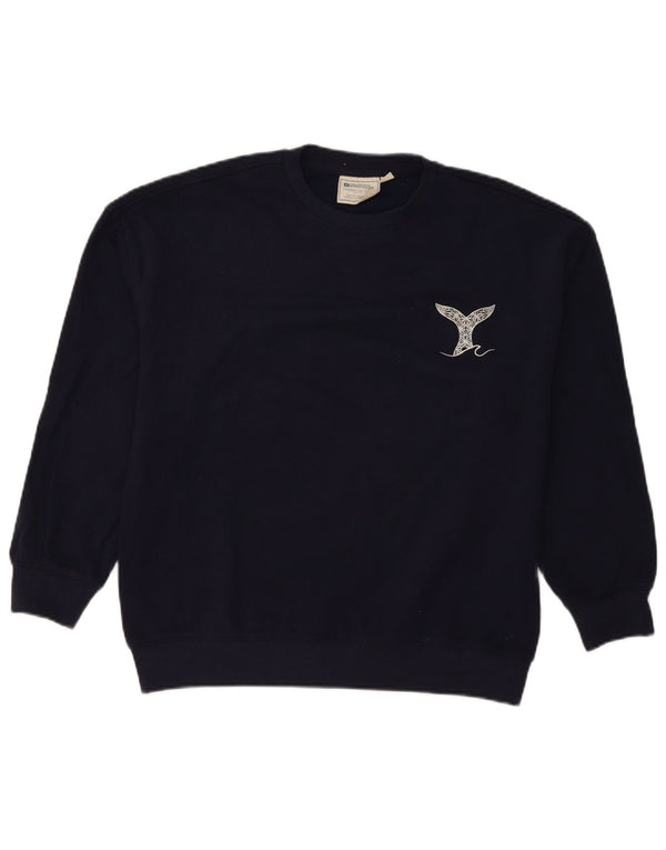 Hanorac supradimensionat pentru femei Mountain Warehouse Pulover UK 10 Mic Bleumarin