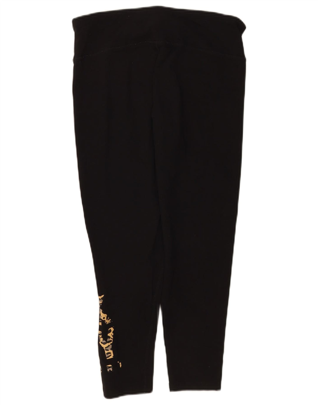 Leggings grafic Dkny pentru femei UK 14, mare, negru, bumbac