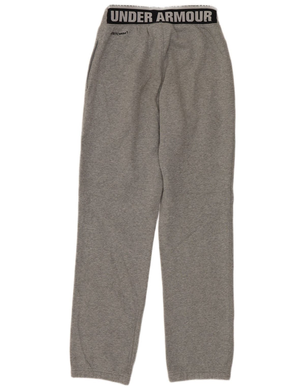 Pantaloni de trening Under Armour pentru bărbați, cu tăiere largi, din bumbac gri mic
