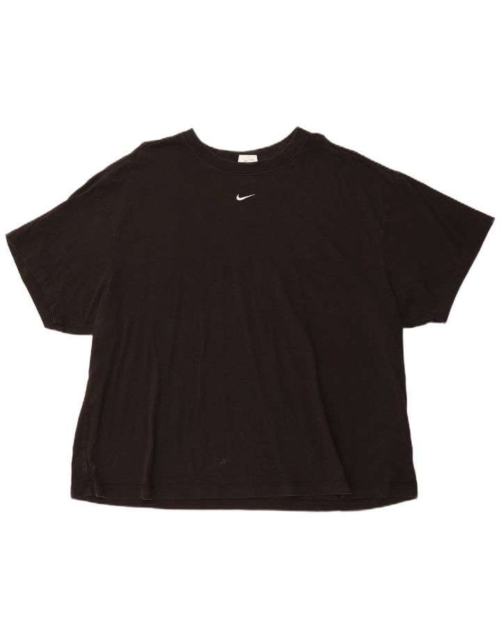 Top tricou pentru femei NIKE UK 20 2XL bumbac negru