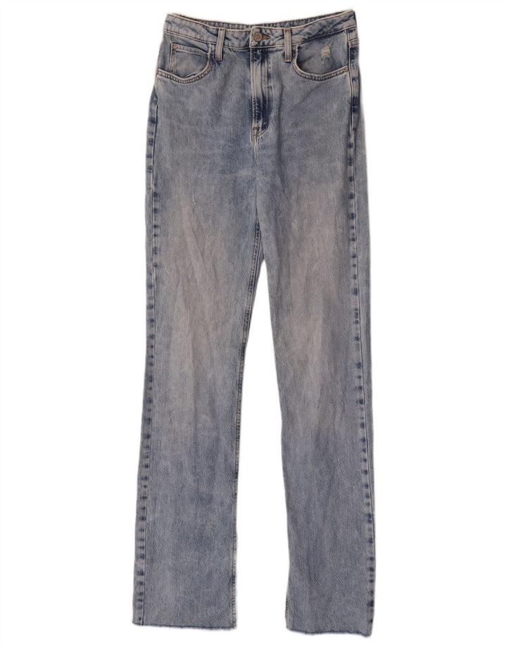 Blugi slim dama Zara EU 38 Mici L28 L34 Albastru