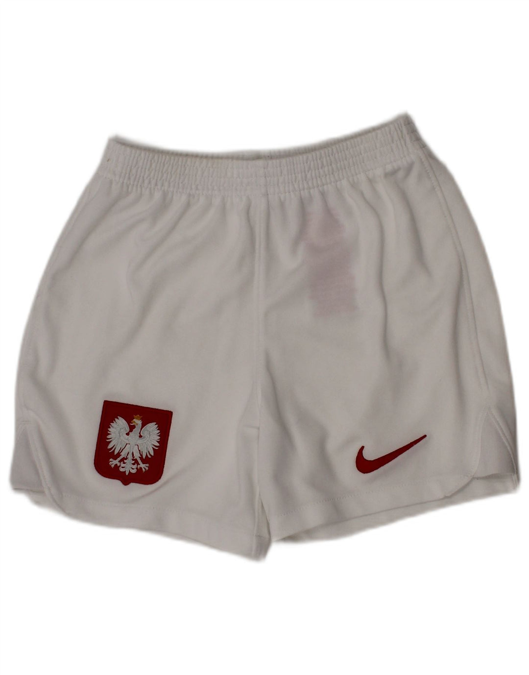 Pantaloni scurți sport grafic Nike pentru băieți 5-6 ani poliester alb mediu