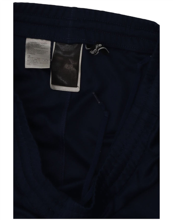 Pantaloni de trening Adidas Climalite pentru bărbați, poliester mediu bleumarin