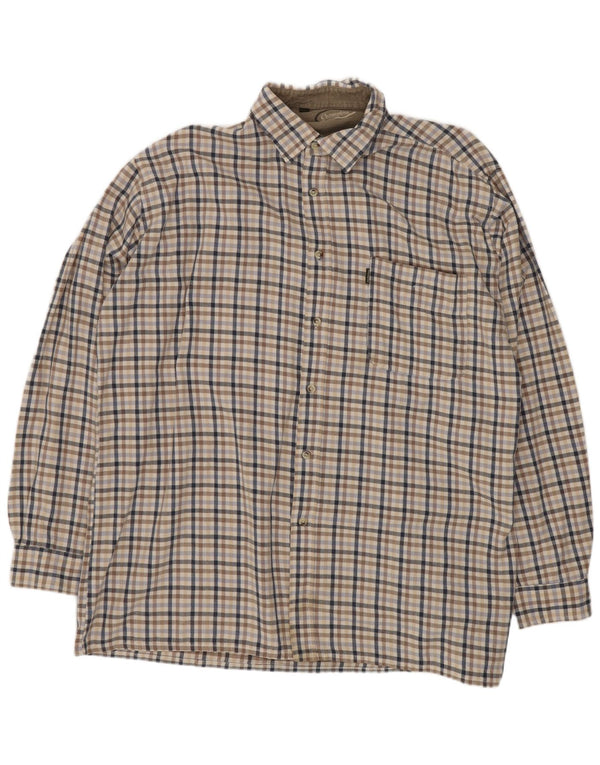 Cămașă de flanel pentru bărbați Champion XL, bumbac vichy multicolor
