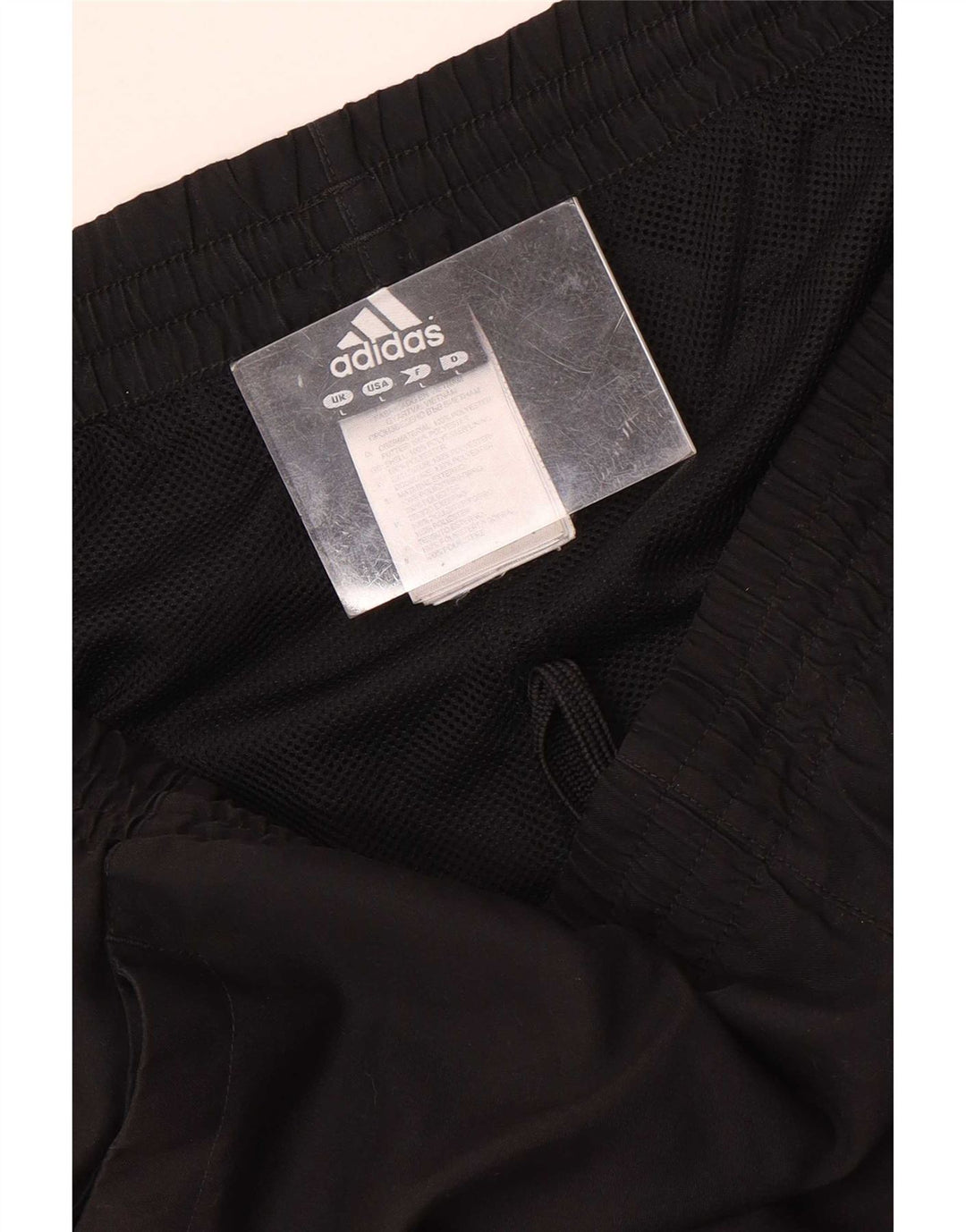 Pantaloni scurți sport pentru bărbați Adidas, mari, negru, poliester
