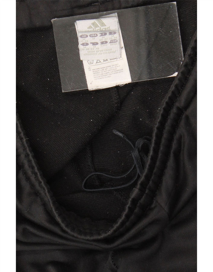 Pantaloni de trening Adidas pentru femei UK 12/14 Poliester mediu negru
