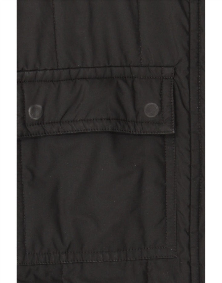 Jachetă căptușită pentru bărbați Marlboro Classics UK 40 Large Black