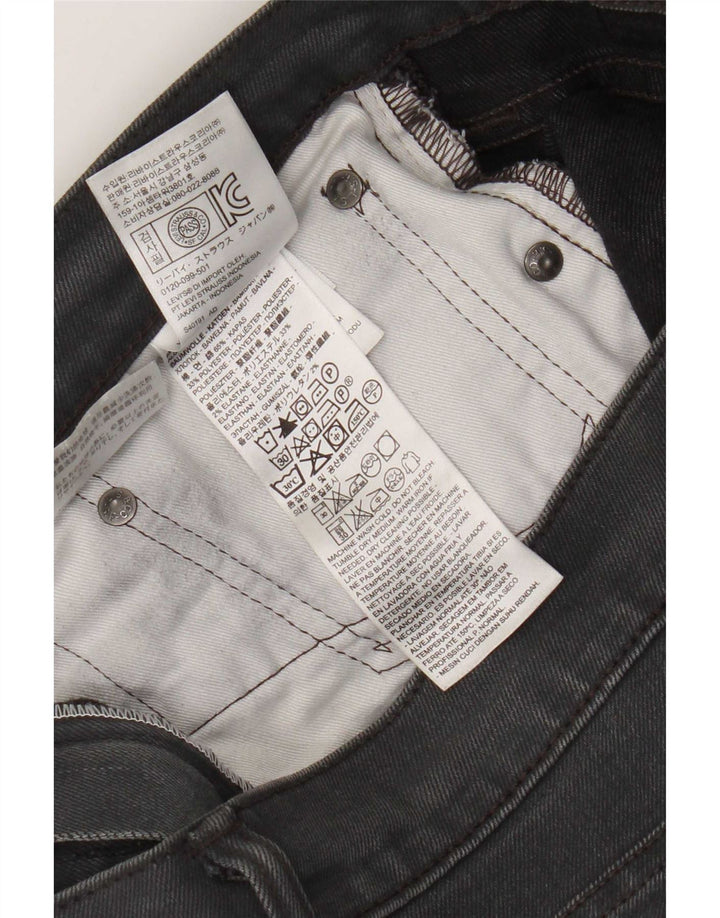 Blugi slim pentru bărbați Levi's W34 L32 bumbac gri