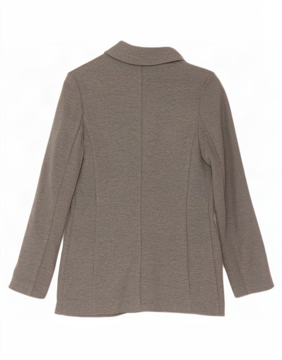 Jachetă Blazer pentru femei Marks & Spencer, cu ajustare relaxată, UK 6 XS, poliester gri