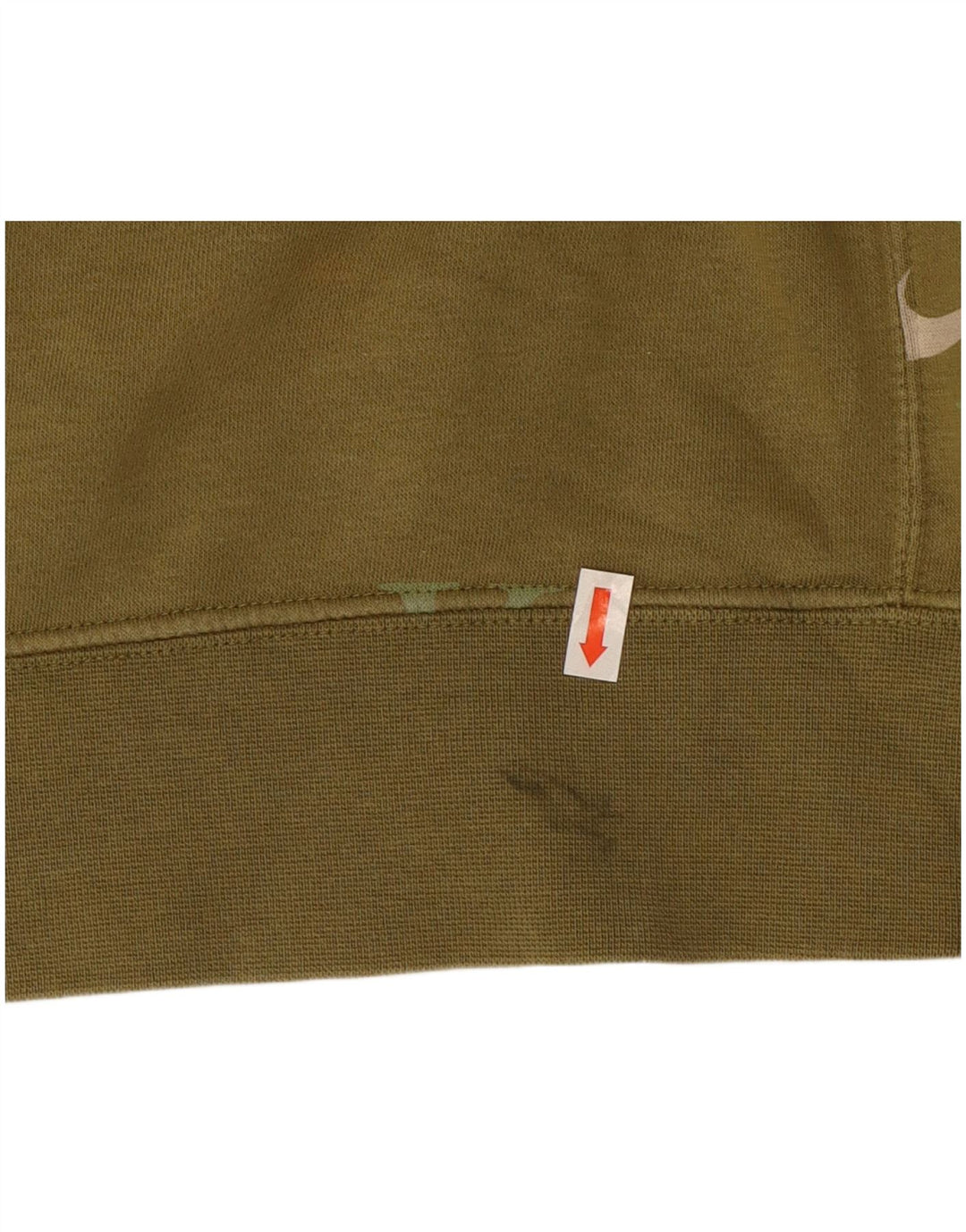 Pulover Nike Grafic pentru bărbați, bumbac mediu kaki