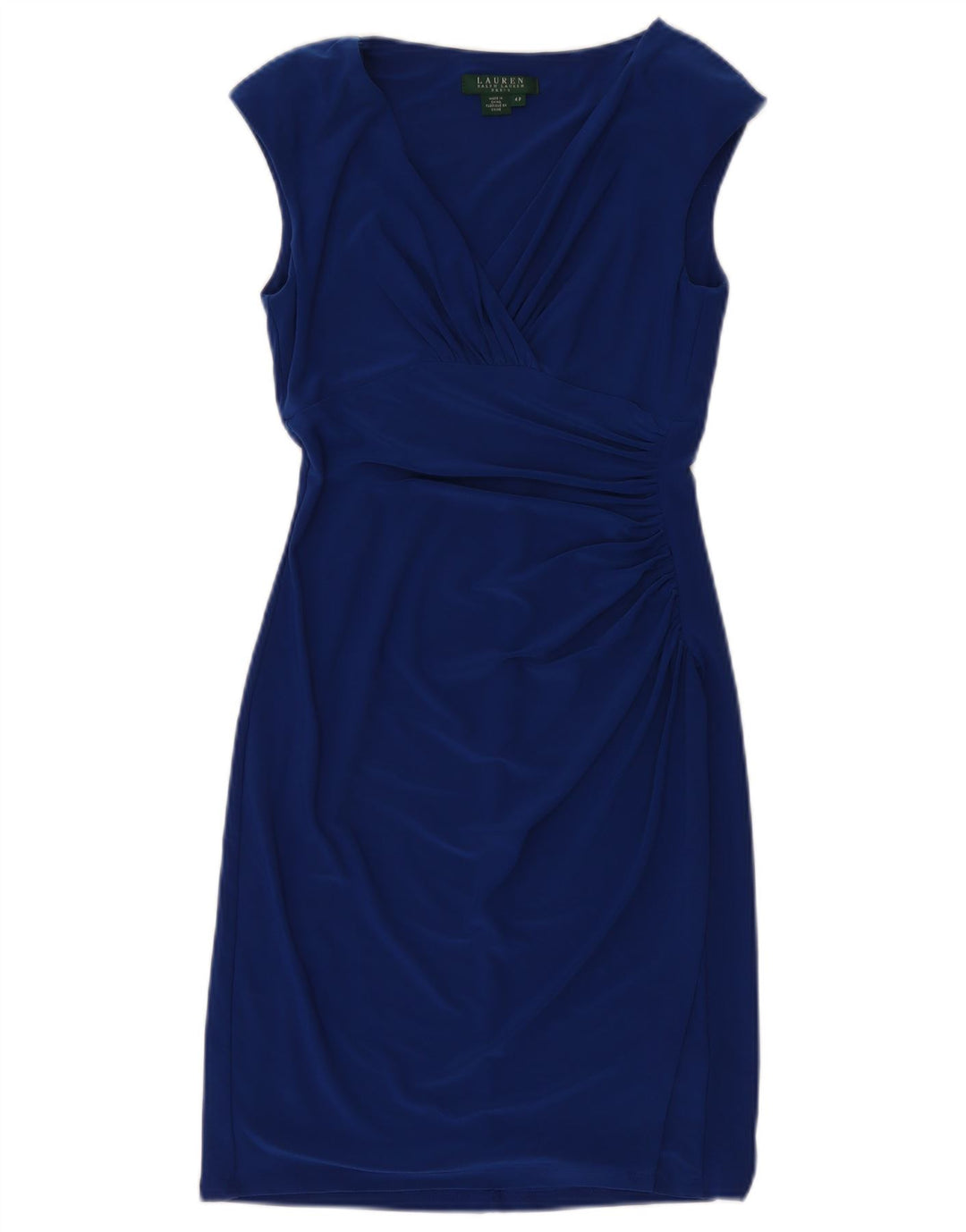 Rochie teacă fără mâneci pentru femei Ralph Lauren US 4 Small Blue Poliester