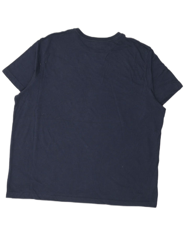 Tricou pentru bărbați Eddie Bauer Top 2XL Bumbac bleumarin