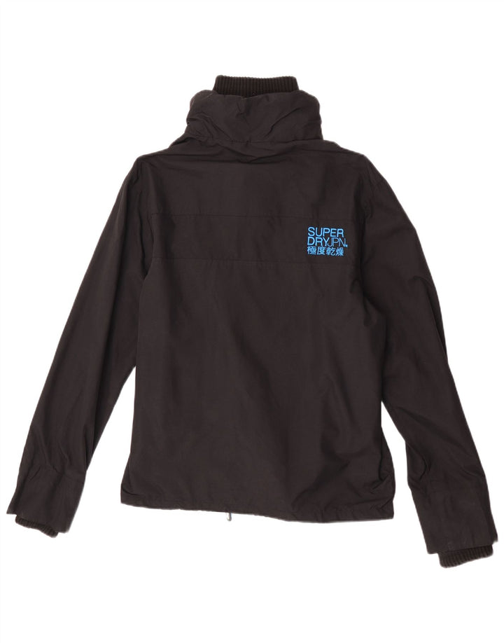 Jachetă Windbreaker pentru bărbați Superdry The Windcheater UK 36 Small Black Nylon