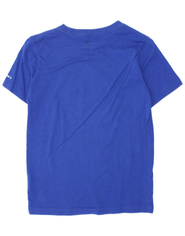 Tricou grafic Chuck Taylor Converse pentru băieți Top 10-11 ani albastru mediu