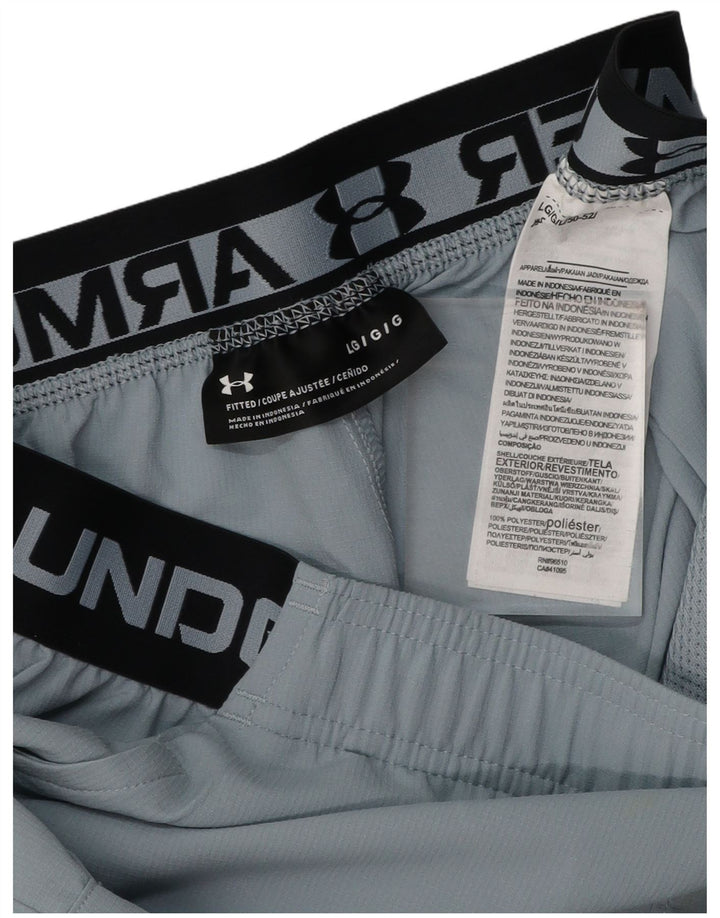 Pantaloni scurți sport grafic pentru bărbați UNDER ARMOUR, mari, albastru, poliester