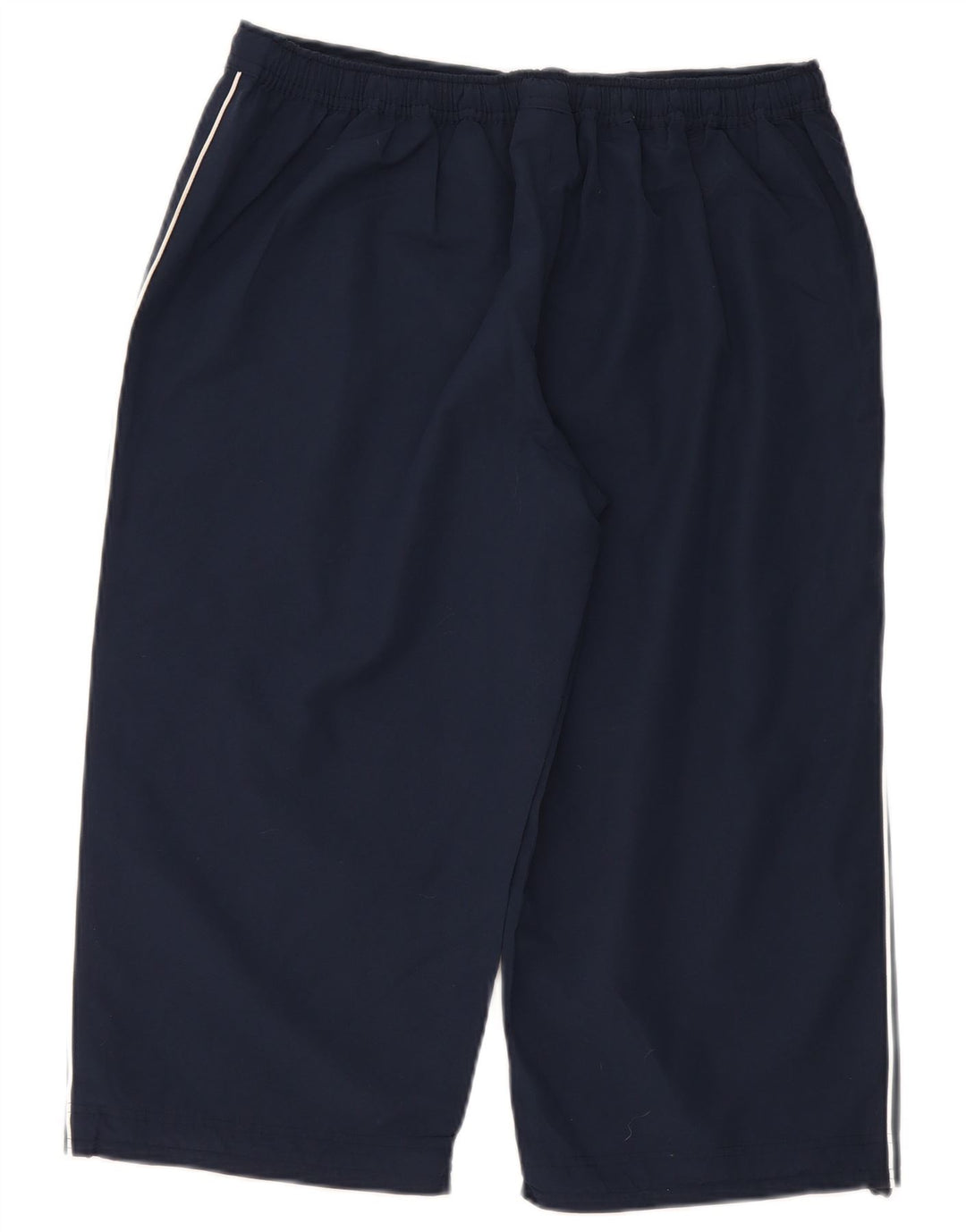 Pantaloni de trening Capri Reebok pentru femei UK 18 XL, poliester bleumarin