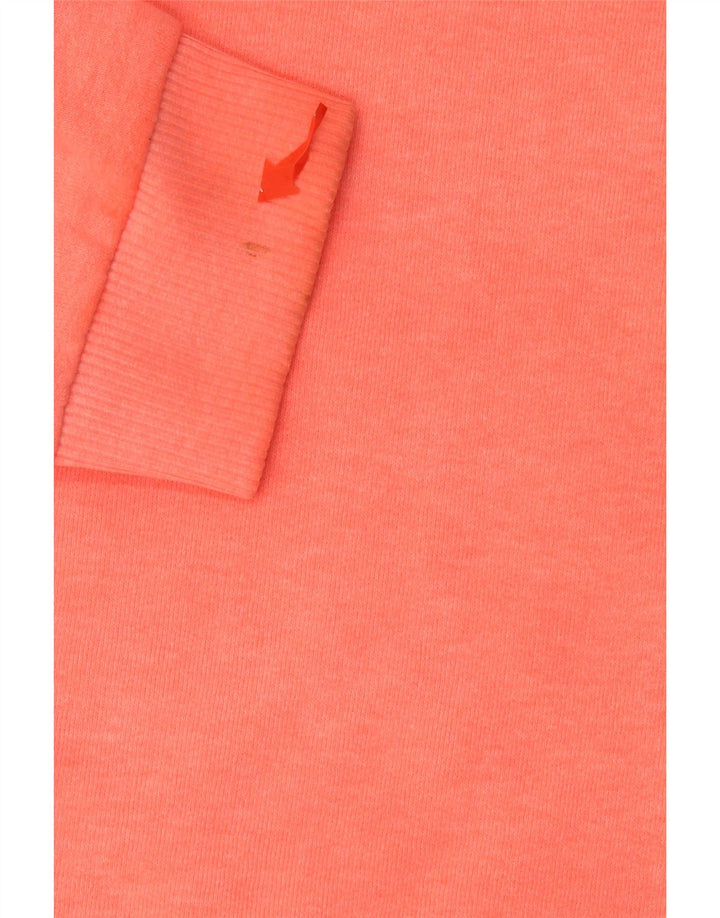 SUPERDRY Pulover cu grafic pentru femei UK 16 mare portocaliu