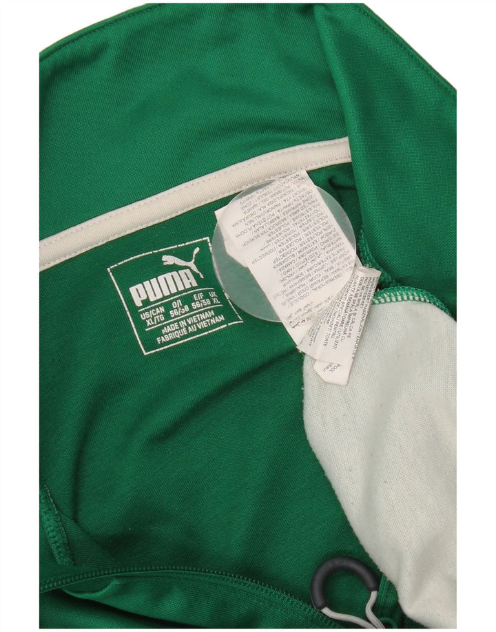 Trening pentru bărbați Puma, cu fermoar, cu gât, XL, poliester color bloc