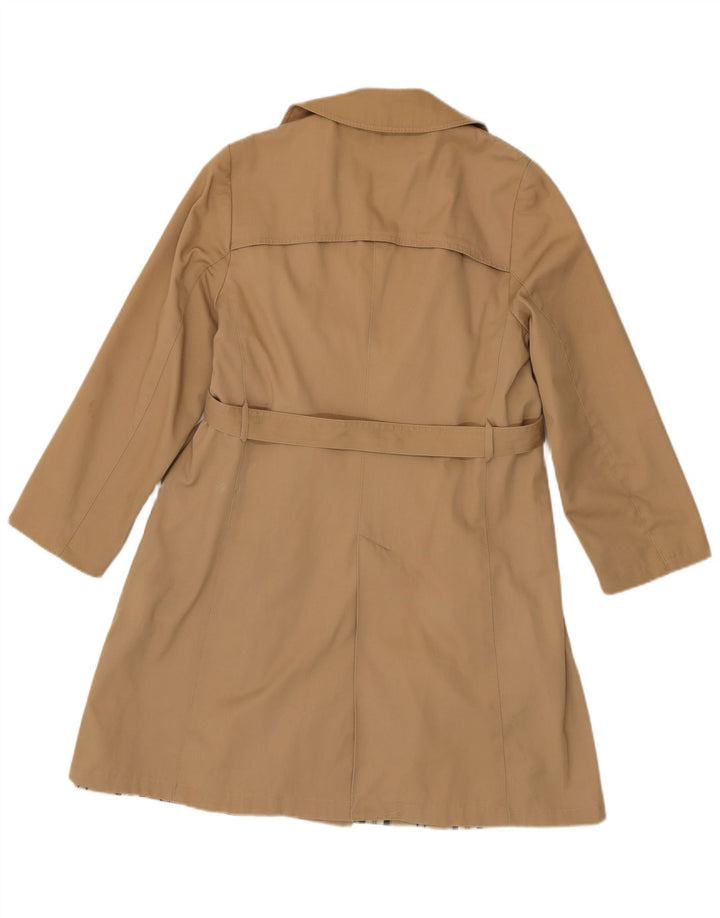 Trenci de damă vintage cu piept dublu IT 50 XL poliester bej