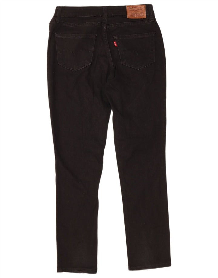 Blugi slim pentru femei Levi's W29 L30 negri