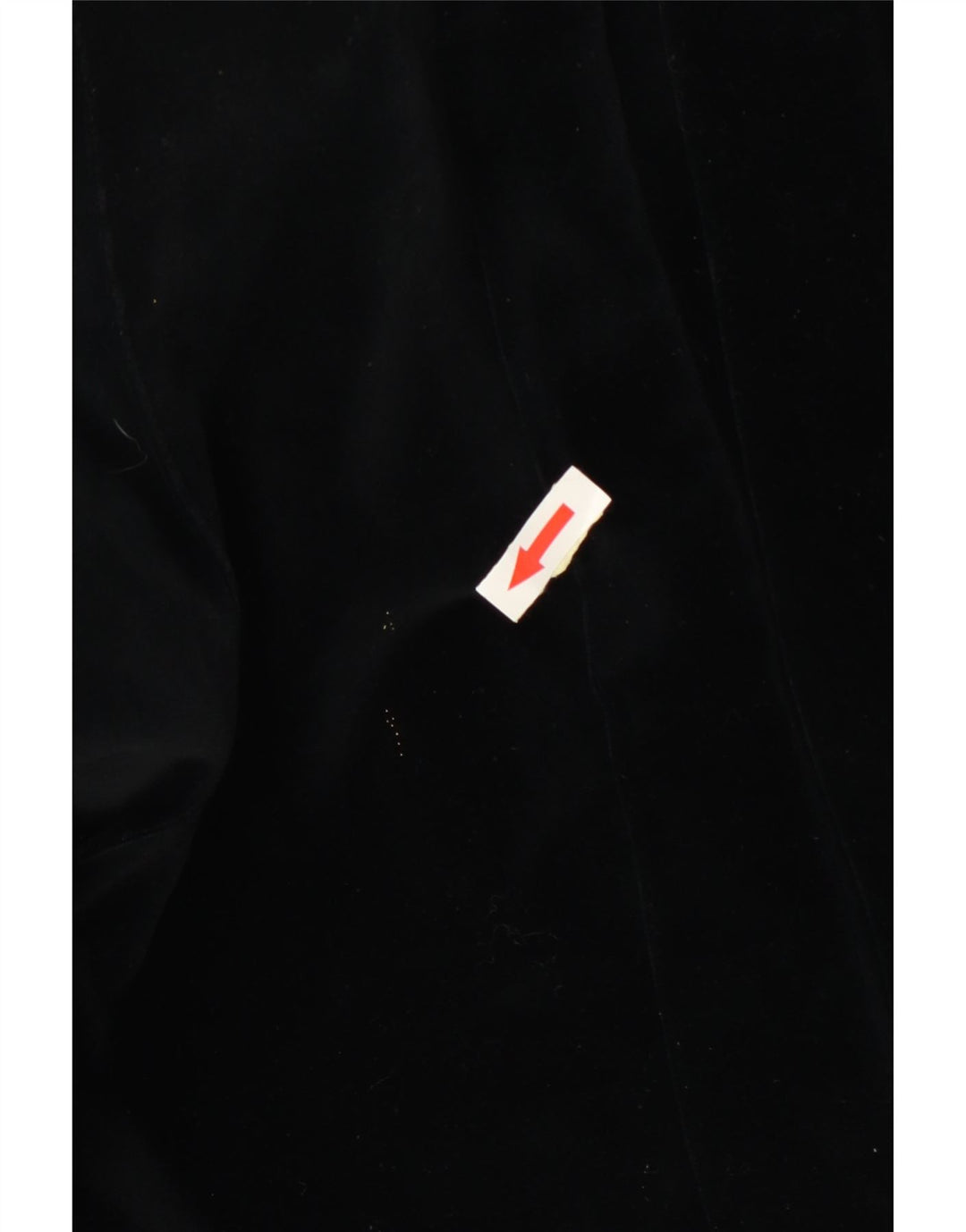 Bomber Vintage pentru femei din catifea UK 12 Medium Black