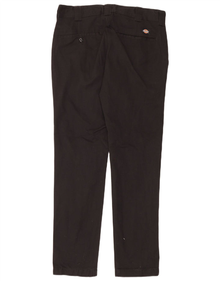 Pantaloni chino pentru bărbați Dickies Slim Fit W32 L32 Poliester negru