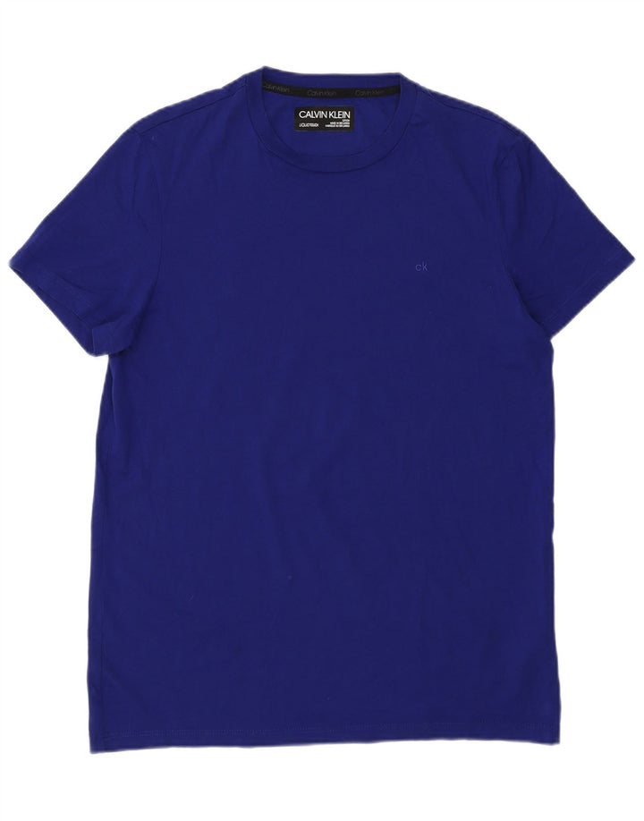 Tricou Calvin Klein pentru bărbați Top mic, albastru, bumbac
