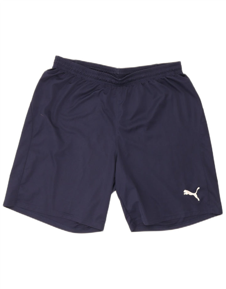 Pantaloni scurți sport Puma pentru bărbați XL bleumarin