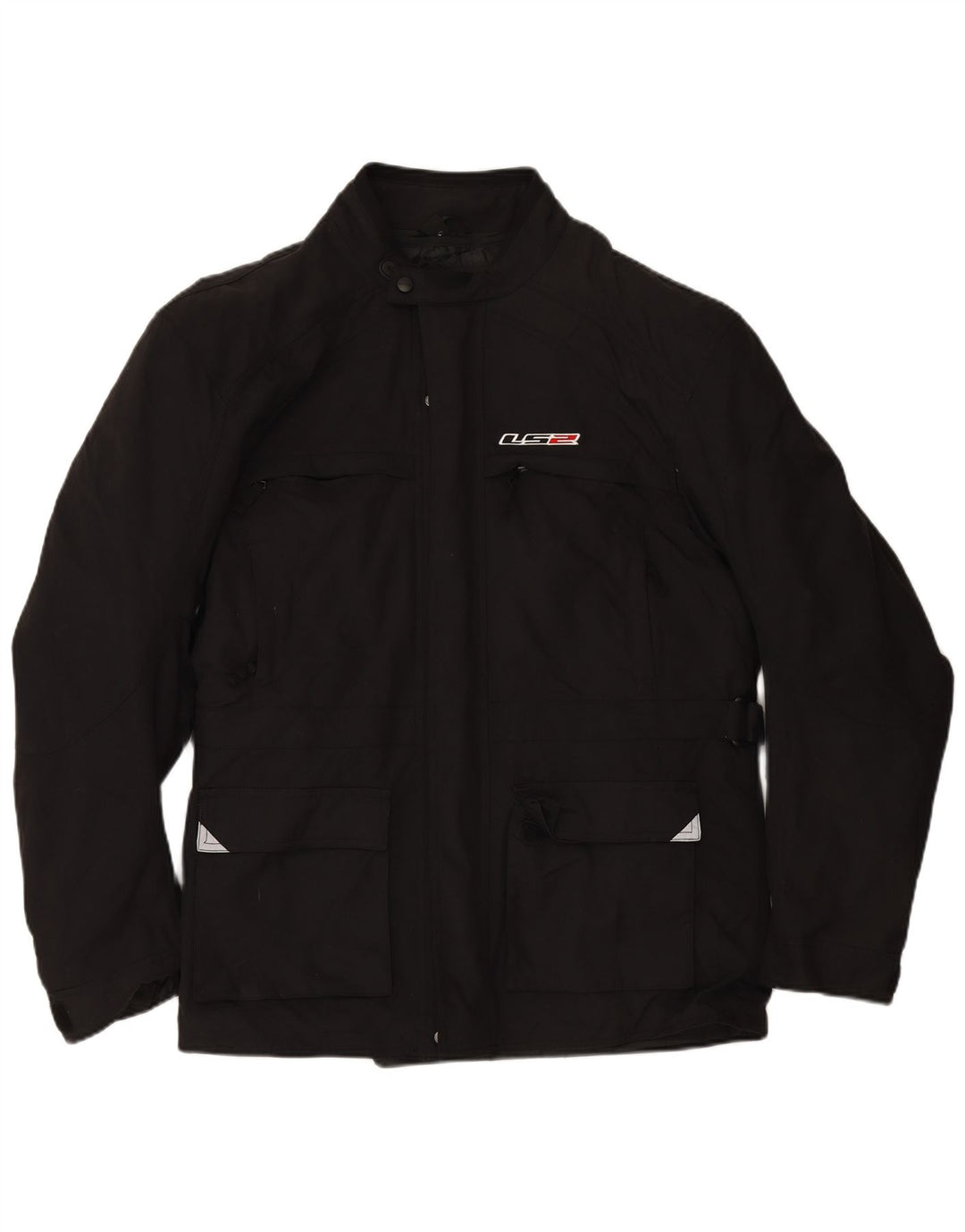 Jachetă LS2 Graphic Racer pentru bărbați UK 48 4XL Poliamidă neagră