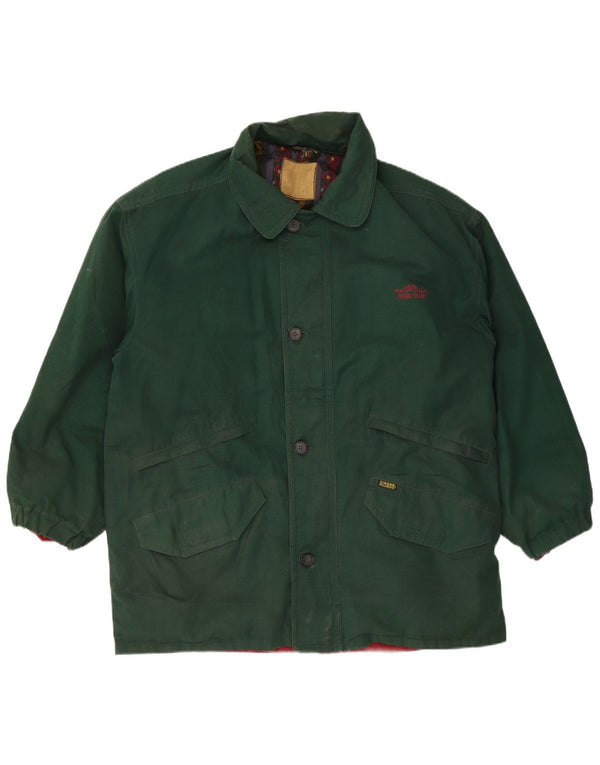 Ciesse Piumini Mens Utility Jacket UK 42 XL Green Bumbac