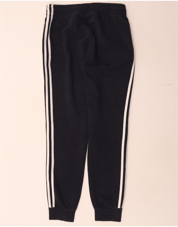 Pantaloni de trening Adidas pentru femei Joggeri UK 8/10 Bumbac bleumarin mic