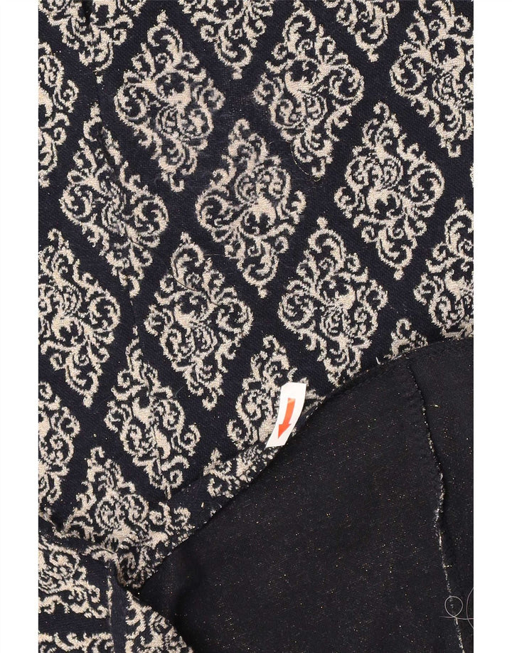 Rochie pentru femei Zara Marea Britanie 16, mare, negru Argyle/Diamond Poliester