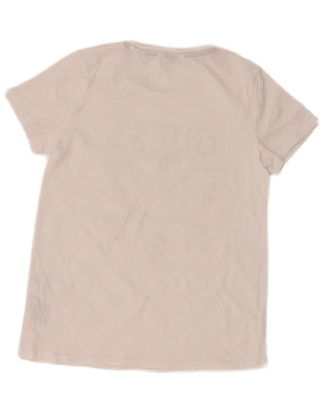 Tricou grafic GUESS pentru fete Top 13-14 ani bumbac alb