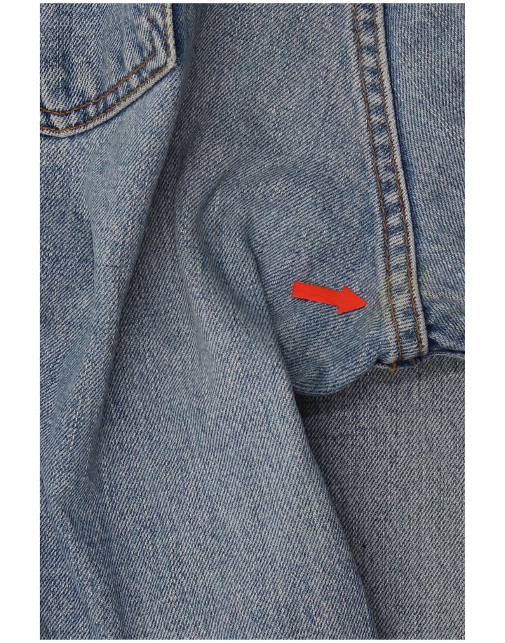 Blugi drepti pentru bărbați Levi's 595 W34 L28 Bumbac albastru