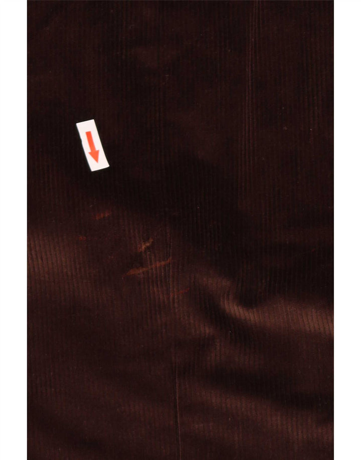 Jachetă Barbour pentru bărbați din velur cu 2 nasturi, IT 56 3XL, bumbac maro