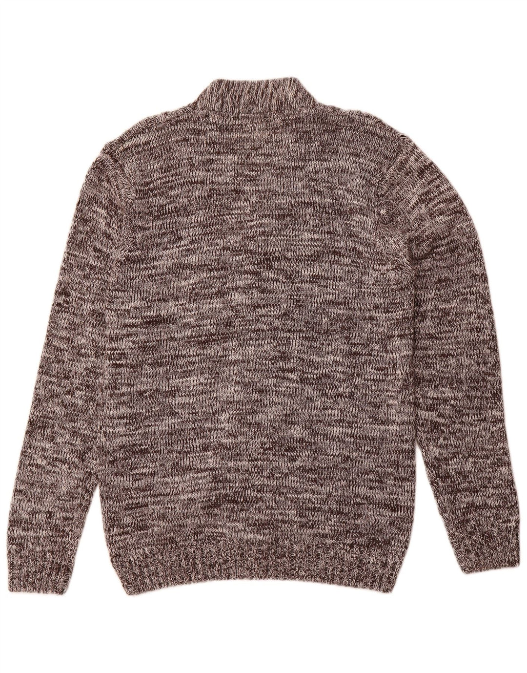 Cardigan vintage pentru bărbați, bumbac cu pete maro mari