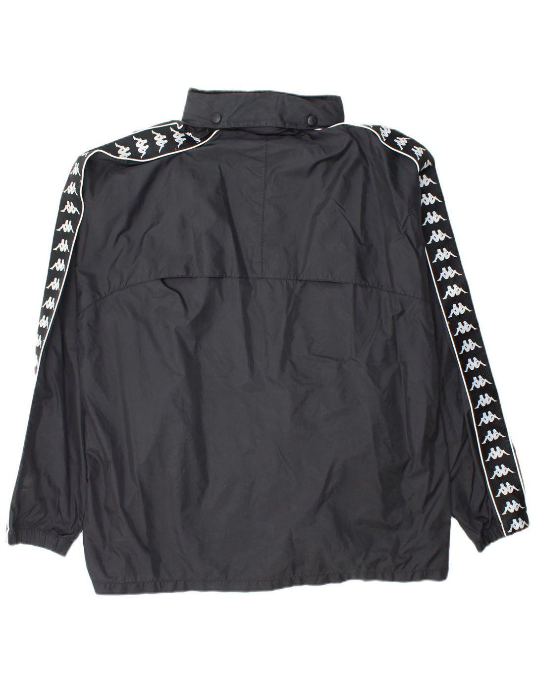 Jachetă Windbreaker pentru bărbați cu grafică KAPPA UK 42 XL Nylon negru