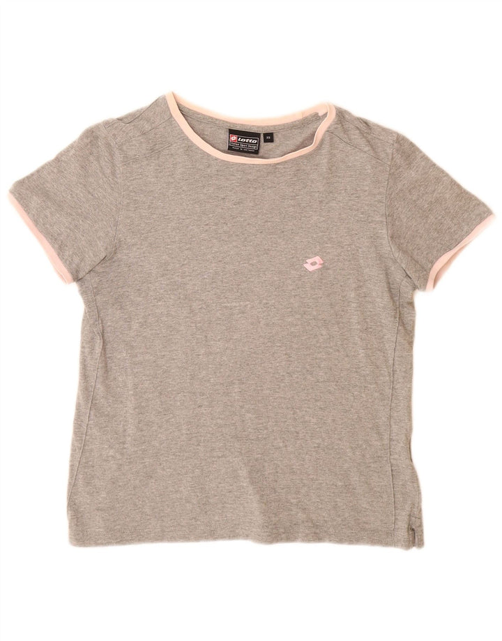 Tricou pentru femei LOTTO Top UK 6 XS Grey Flecked