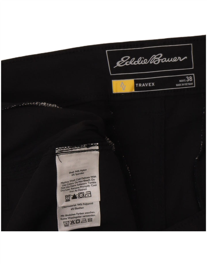 Pantaloni scurți chino pentru bărbați Eddie Bauer W38 XL Nylon negru