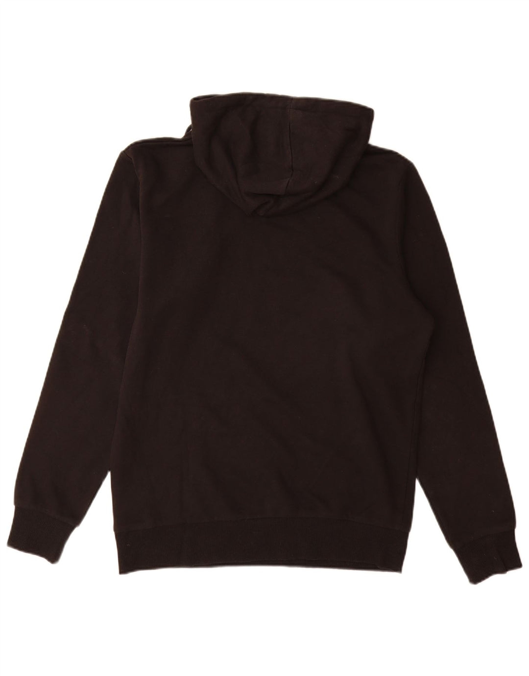 Jack & Jones Pulover cu glugă grafic pentru bărbați, bumbac mediu negru