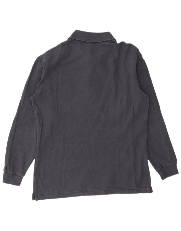 Tricou polo cu mânecă lungă pentru bărbați Fila IT 46 Small Bleumarin