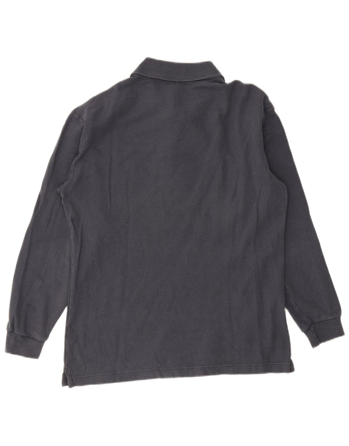 Tricou polo cu mânecă lungă pentru bărbați Fila IT 46 Small Bleumarin