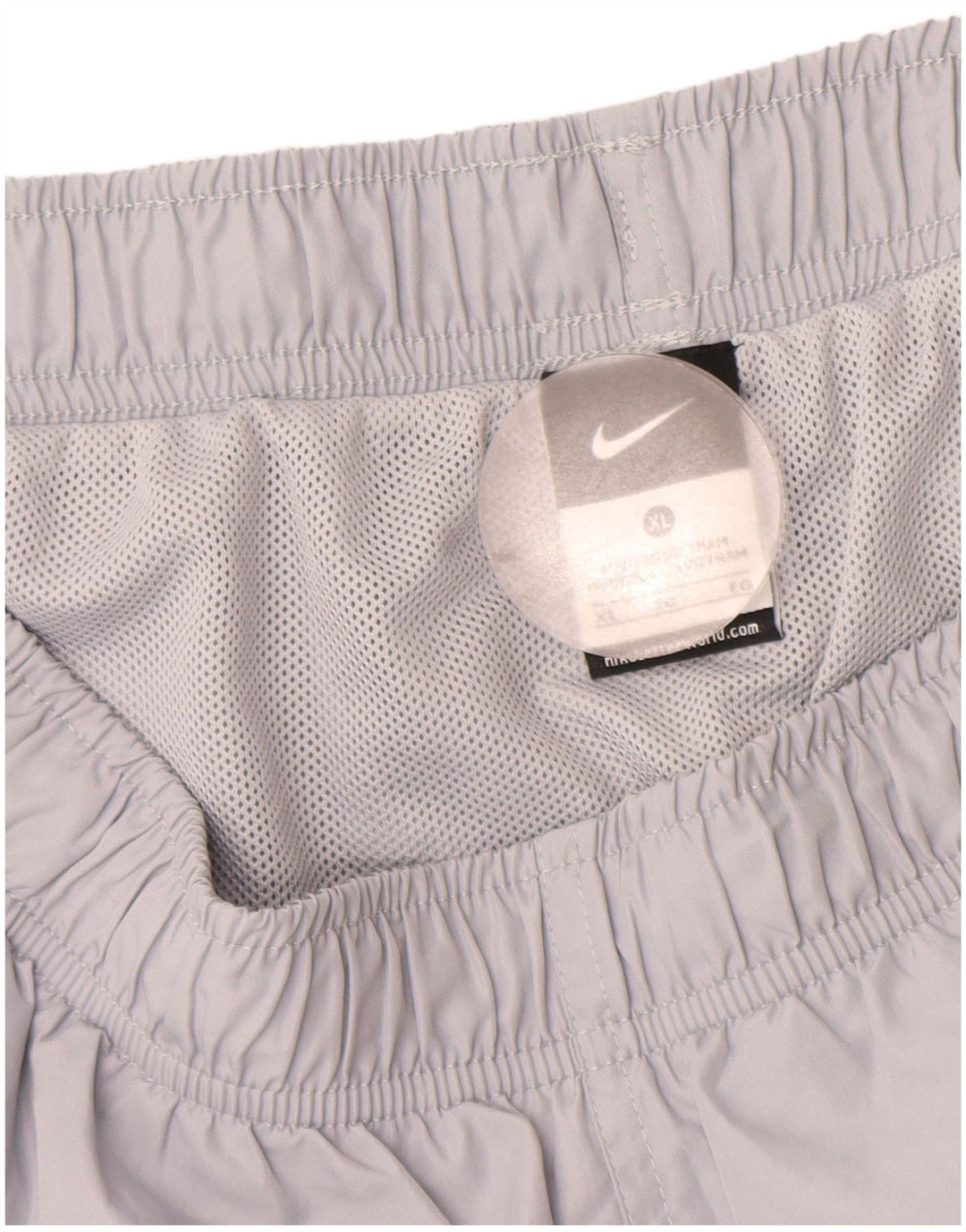 Pantaloni scurți sport grafic Nike pentru bărbați XL, gri poliester cu dungi