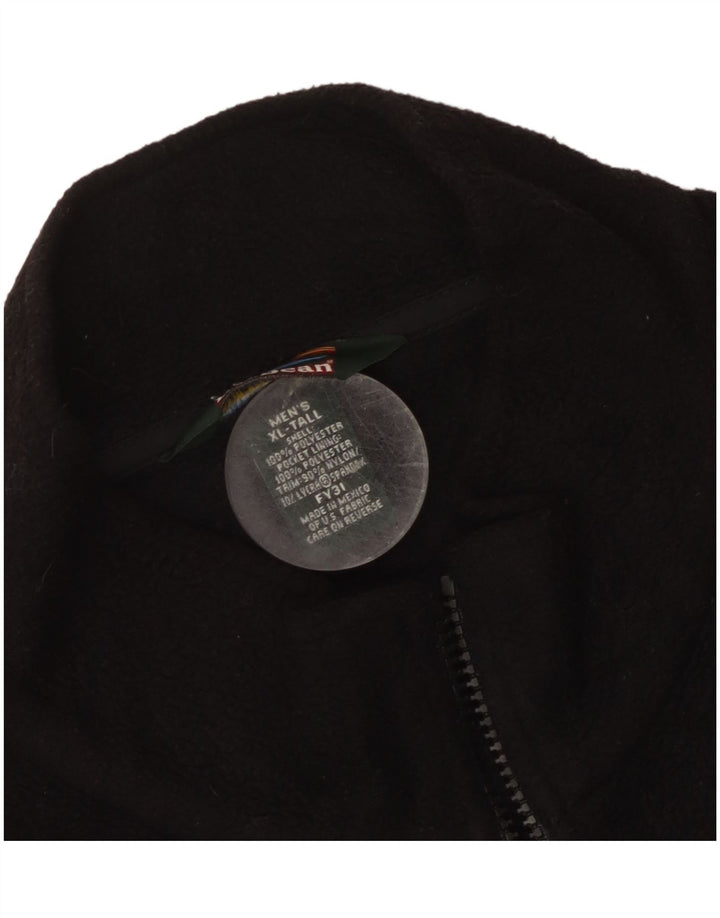 Jachetă polară pentru bărbați L.L.Bean UK 42 XL Poliester negru
