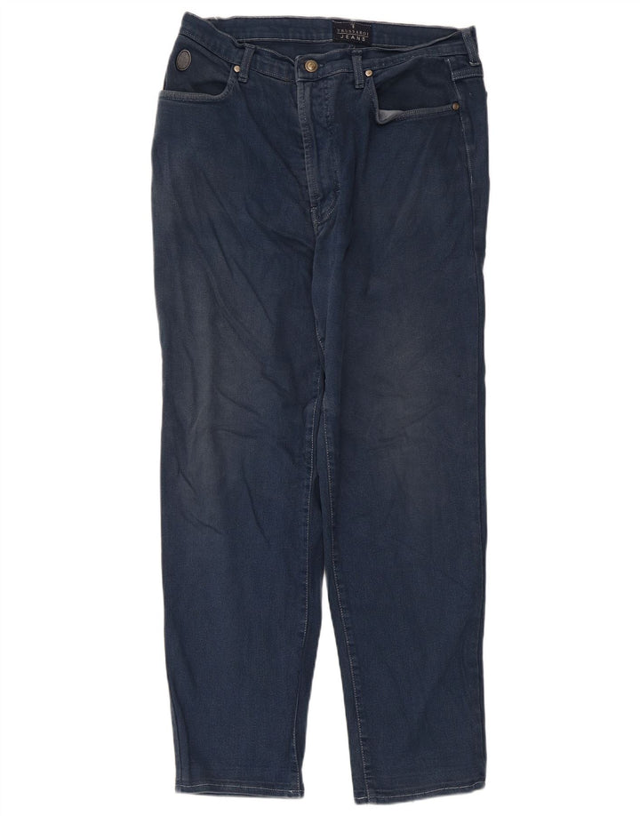 Blugi conici pentru femei Trussardi IT 46 Large W32 L28 Blue