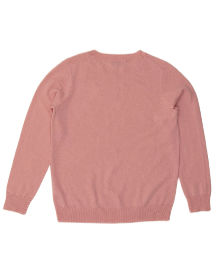 Pulover Hobbs pentru femei, cu model abstract, cu decolteu cu barca, UK 14, roz mediu