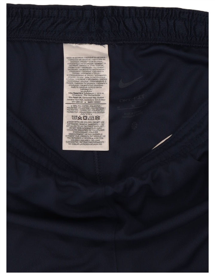 Pantaloni scurți sport Nike Dri Fit pentru bărbați, poliester mediu albastru