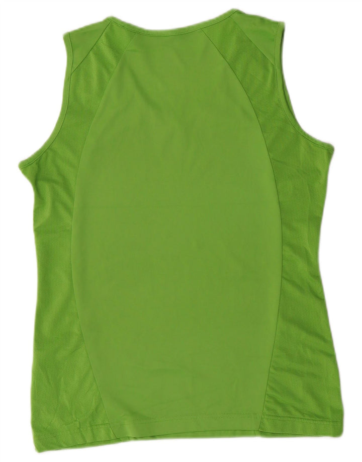 Vest Vest Top Femei Adidas UK 14 Medium Green