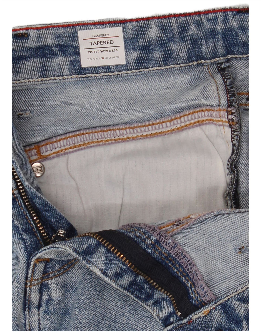 Pantaloni scurți din denim pentru femei Tommy Hilfiger W29 Medium Blue Classic